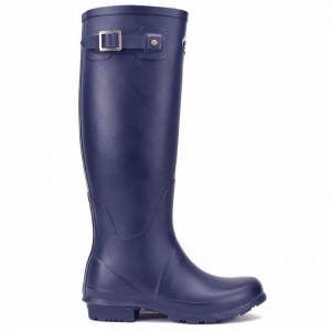Rockfish Classic Tall Women's Wellington Boots Navy Blue | PFT4948XY
