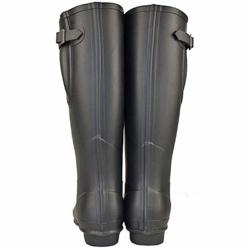 Rockfish Everyday Tall Side Adjustable Women's Wellington Boots Black | GRN882UN