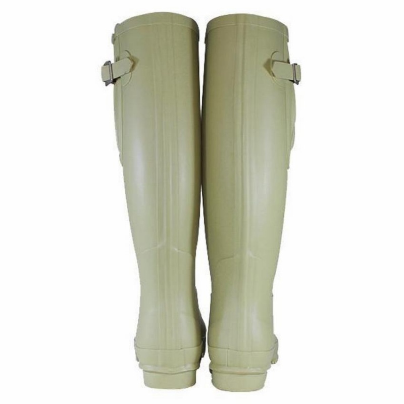 Rockfish Everyday Tall Side Adjustable Women's Wellington Boots Light Green | KGU8573ON
