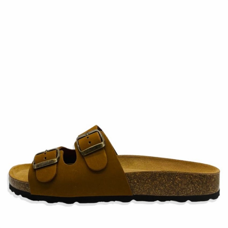 Rockfish Kendall Two-Strap Double Strap Women's Sandals Brown | CLN3887WC