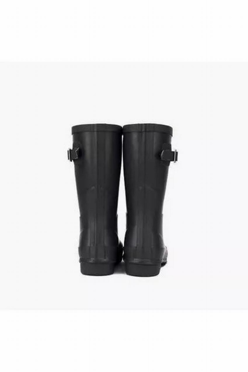 Rockfish Three Quarter Short Women's Wellington Boots Black | DMC345DE